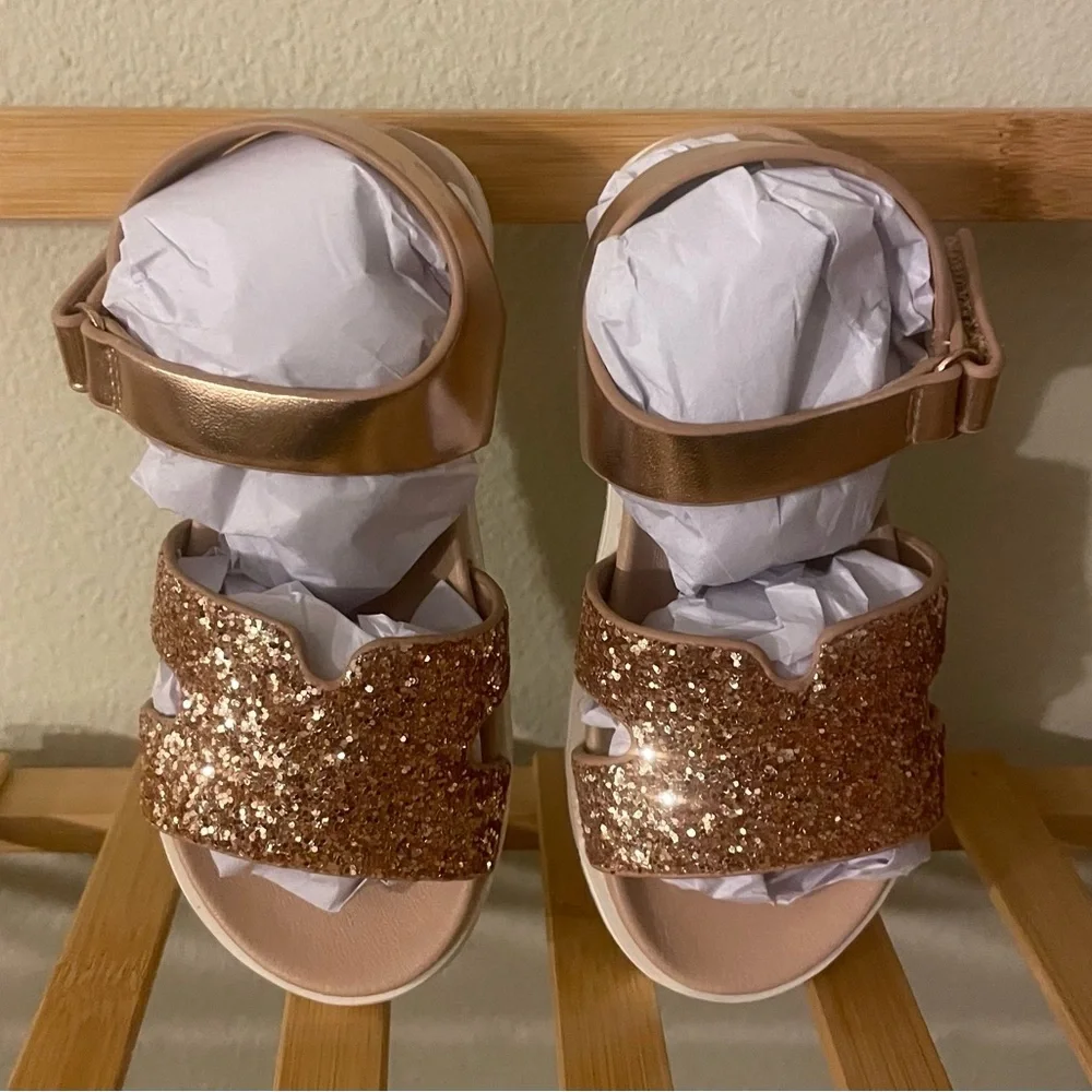 NEW…Olivia Miller Glitter Girls’ Sandals